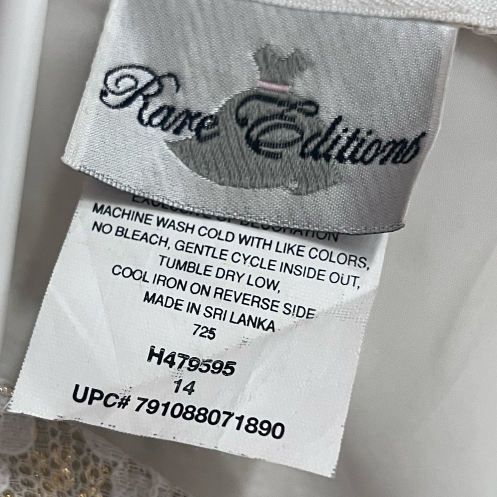 REMOVING SOON - Rare Editions Girls Formal Dress - Picture 8 of 9